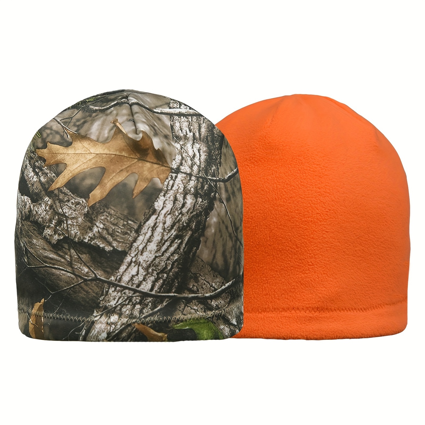1pc Fall/Winter Camouflage Warm Hat, Outdoor Warm Windproof Coldproof Double-sided Hat