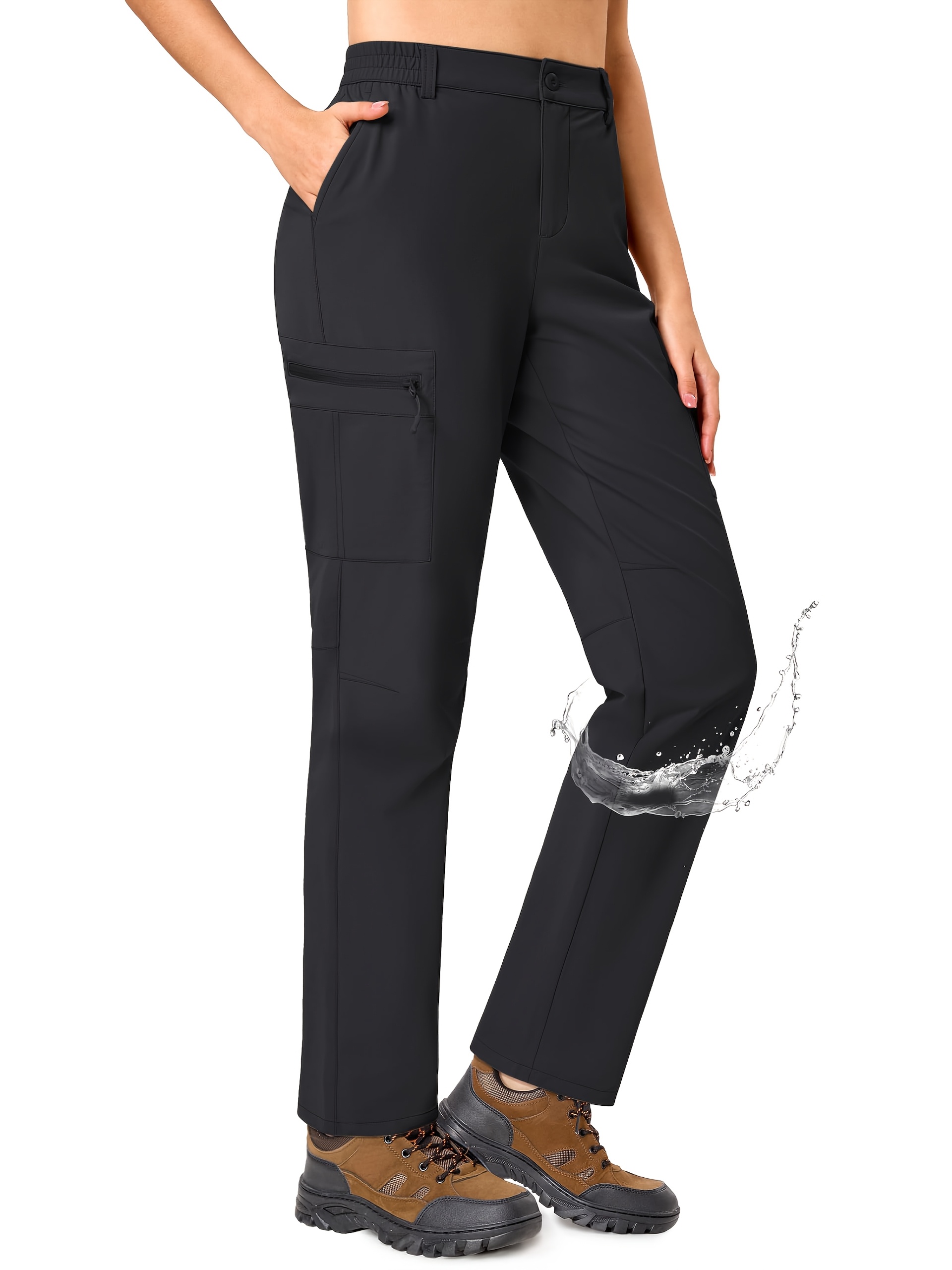 Women's Lightweight Quick-Dry Hiking Cargo Pants 