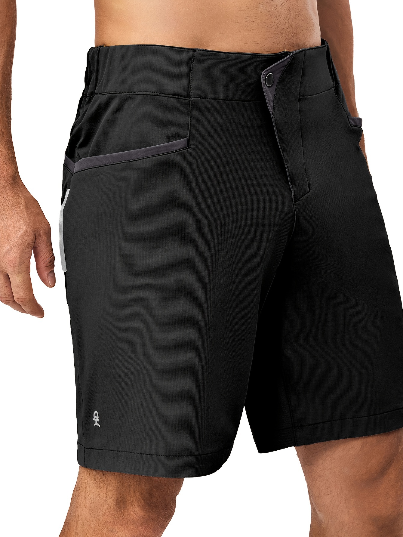 Men Stretch Quick Dry 9 Inch Inseam Shorts 