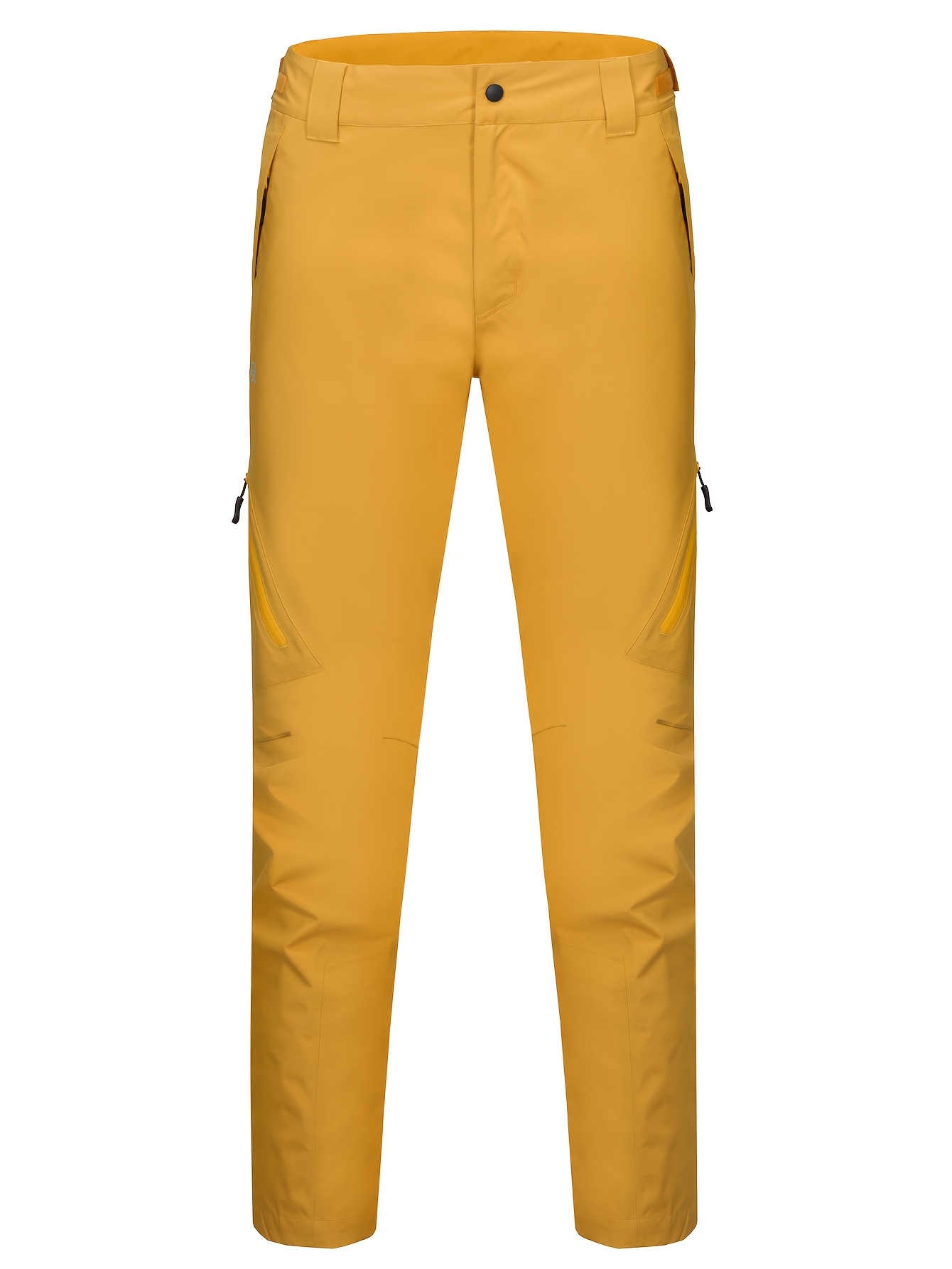 Men's Lightweight Hiking Pants with Multiple Zippered Pockets