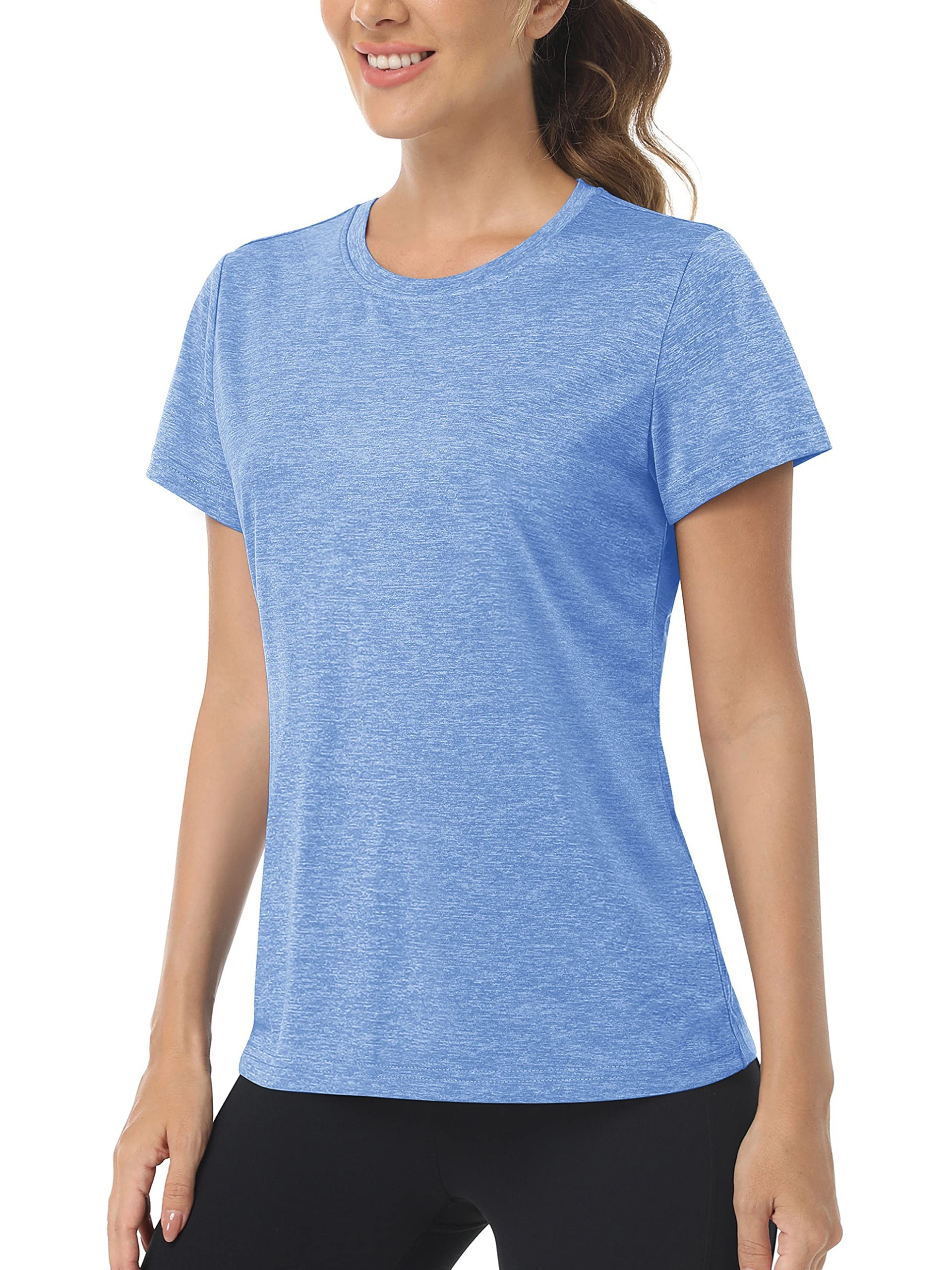 Women'S Workout T-shirt Crew Neck 