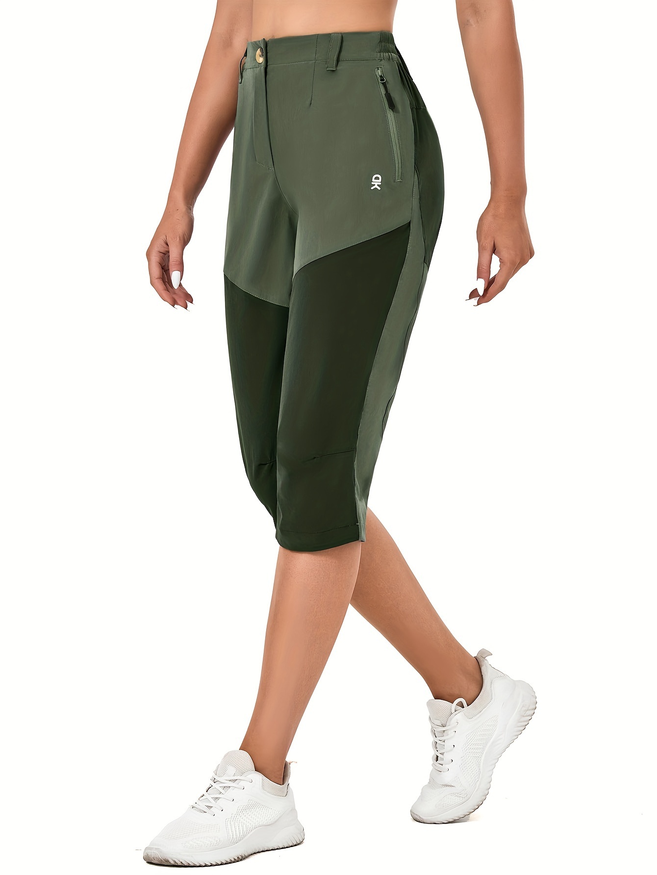 Women's Stretch Capris with Pockets 