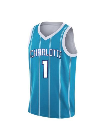CHARLOTTE #1 Basketball Jersey Tank