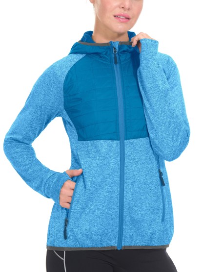  Lightweight Thermal-Lined Women's Hooded Jacket