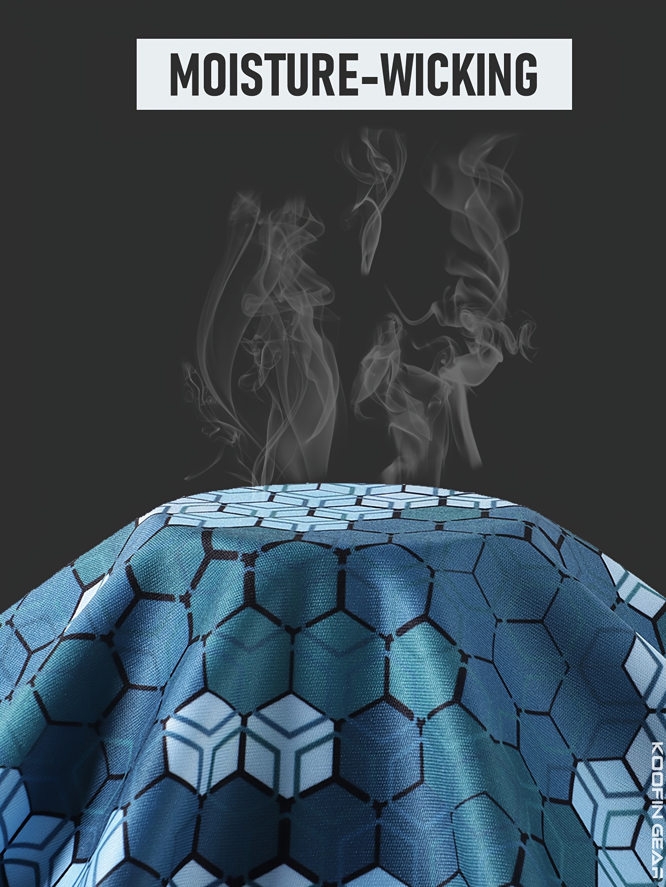  Men'S Geometric Patterned Fishing Hoodie 