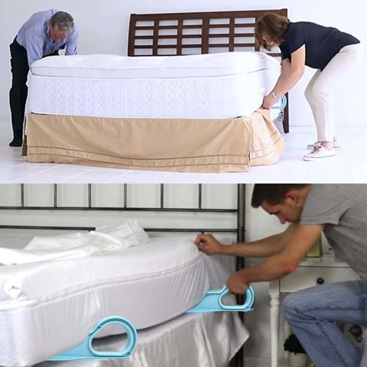 Ergonomic Mattress Wedge Elevator - Bed Making & Mattress Lifting Hand