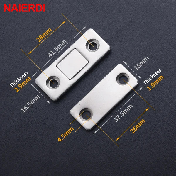 Ultra - Thin Invisible Cabinet Door Magnets