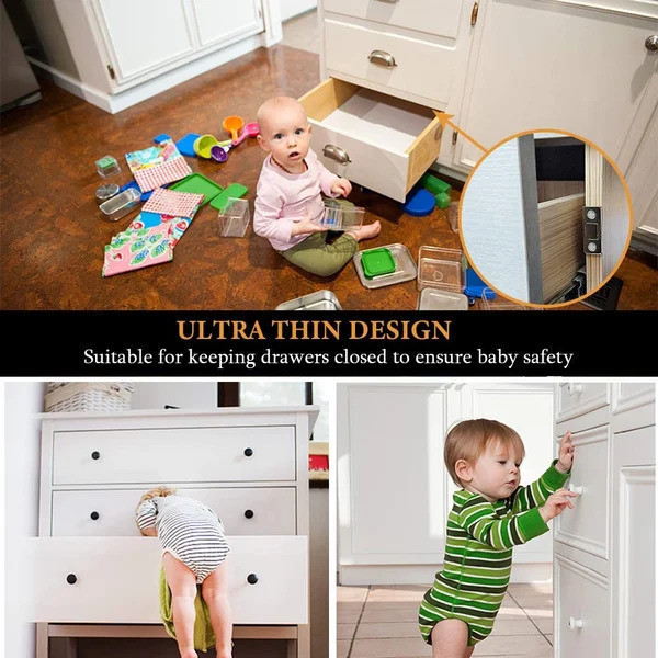 Ultra - Thin Invisible Cabinet Door Magnets