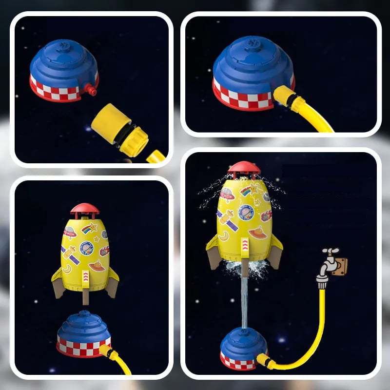 🔥Last Day 70% OFF - 2023 Summer Toy Outdoor Yard Rocket Sprinkler