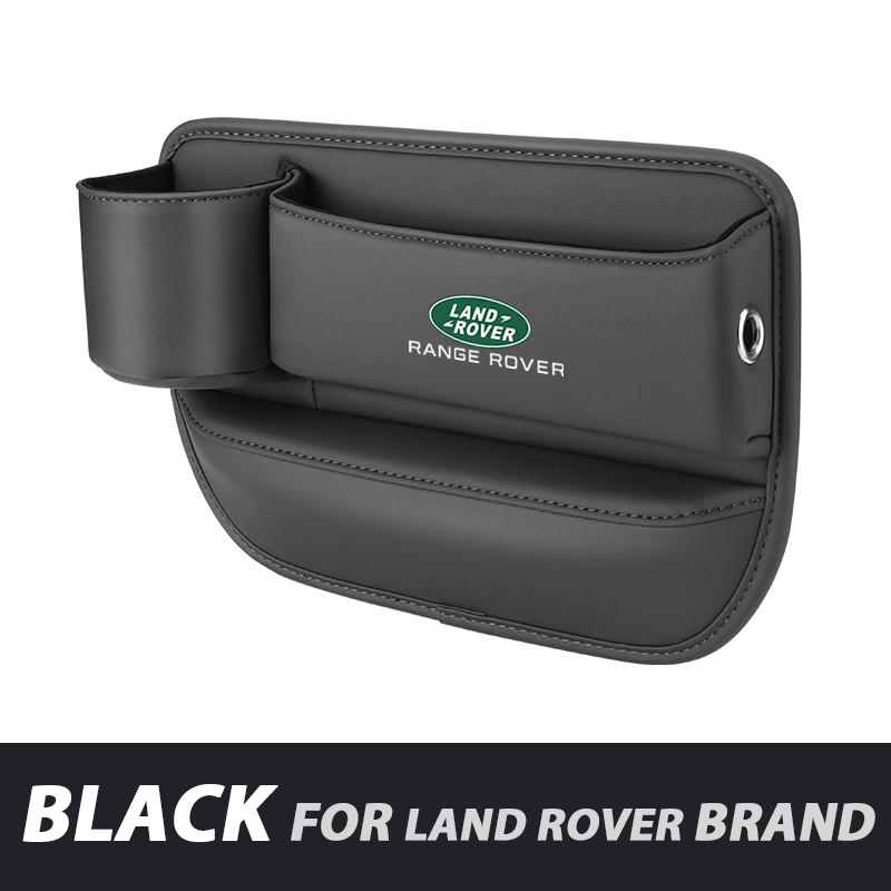 📣50% OFF Hot Sale! 🔥Exclusive Logo Leather Car Seat Storage Box With Water Cup Holder