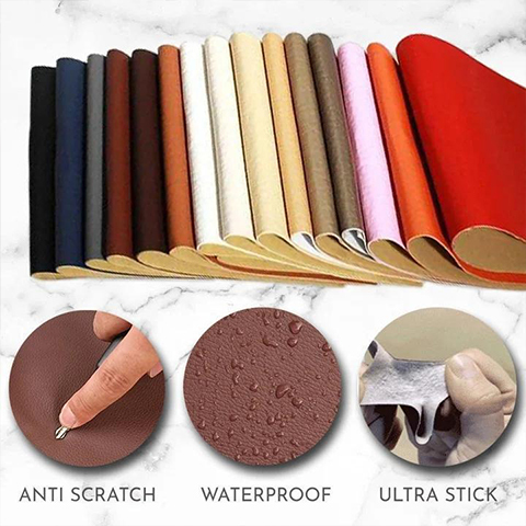 NEWLY LIAH LEATHER REPAIR PATCH FOR SOFA, CHAIR, CAR SEAT & MORE