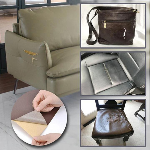 NEWLY LIAH LEATHER REPAIR PATCH FOR SOFA, CHAIR, CAR SEAT & MORE