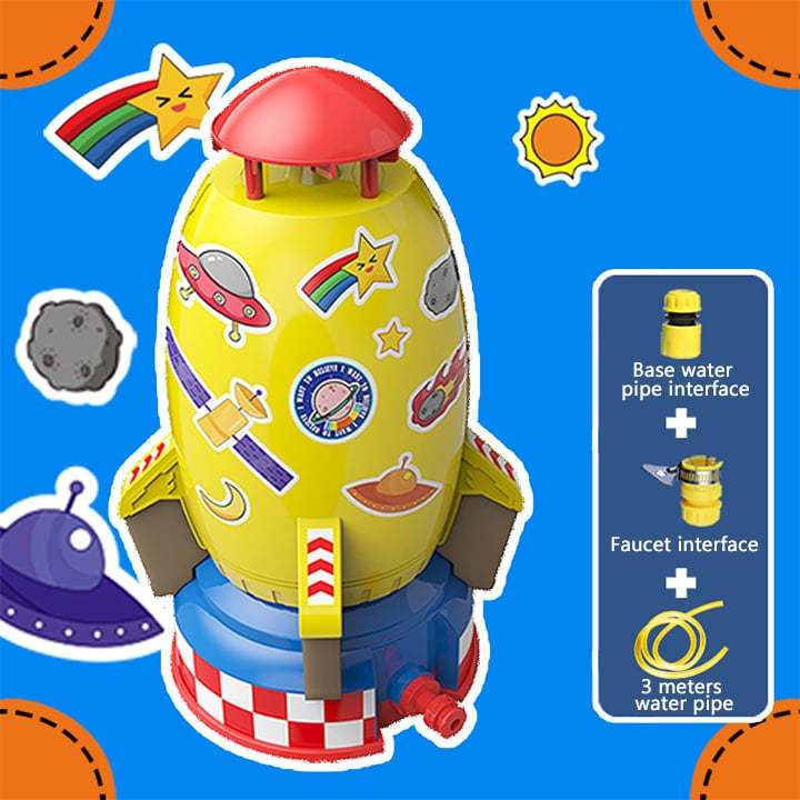 🔥Last Day 70% OFF - 2023 Summer Toy Outdoor Yard Rocket Sprinkler