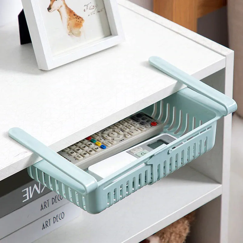 Retractable Refrigerator Storage Basket