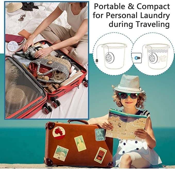 🔥Hot Sale🔥Mini Dishwasher & Washing Machine