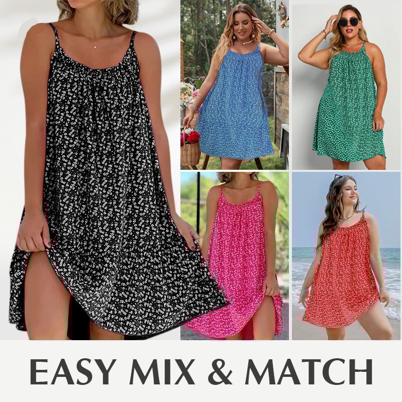 (🎁2024 New Year Hot Sale🎁)🔥  49% OFF🔥2024 New Printed Camisole Dress