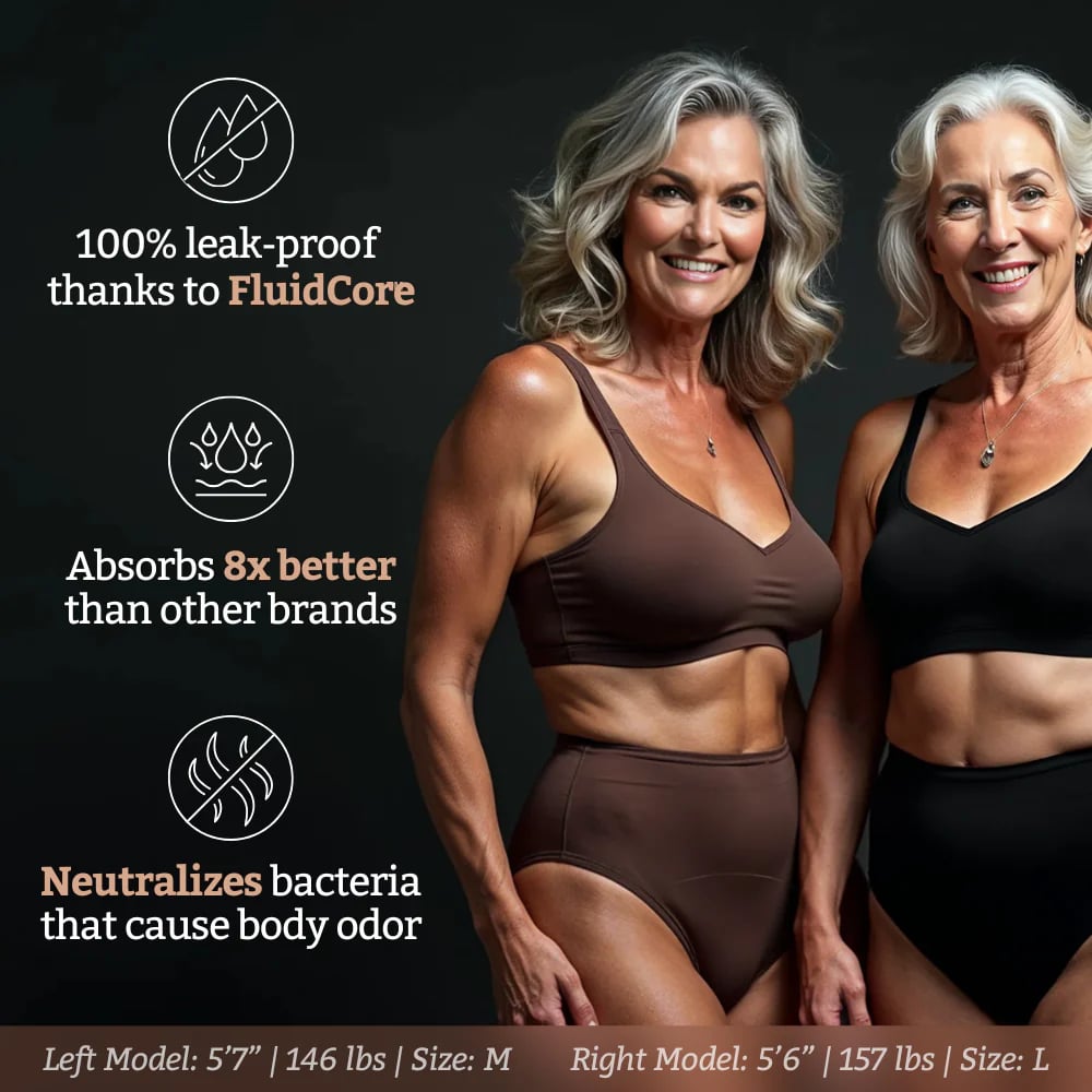 🎁LAST DAY SALE 49% OFF🔥Leakproof Underwear That Actually Works