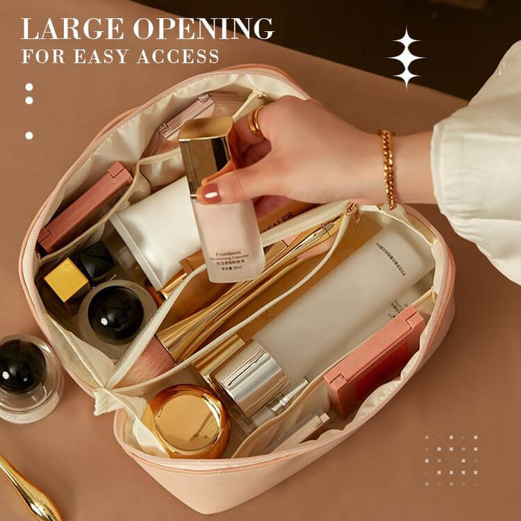 👛2023 Hot Sale💖Large capacity travel jewelry cosmetic bag