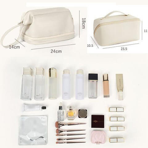 👛2023 Hot Sale💖Large capacity travel jewelry cosmetic bag
