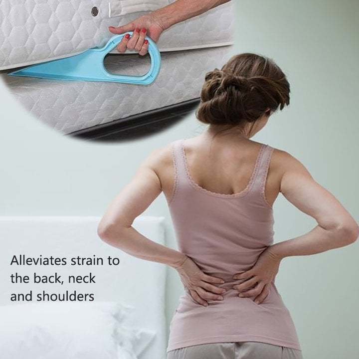 Ergonomic Mattress Wedge Elevator - Bed Making & Mattress Lifting Hand