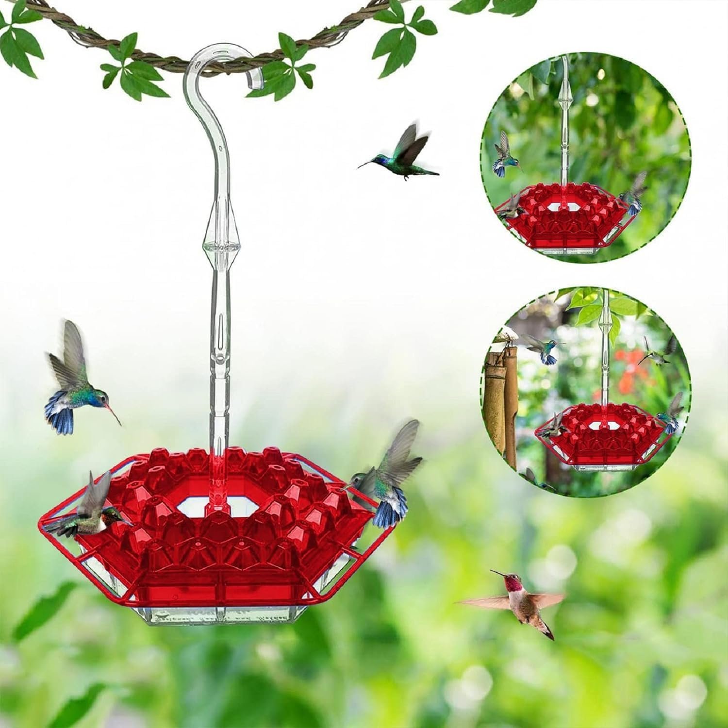 ✨This Week's Special Price $9.99💥Hummingbird Feeders for Outdoors Hanging
