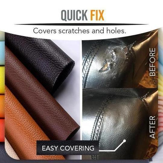 NEWLY LIAH LEATHER REPAIR PATCH FOR SOFA, CHAIR, CAR SEAT & MORE