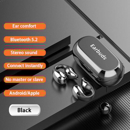 🎁New Year Promotion 60% OFF🎁 Wireless Ear Clip Bone Conduction Headp