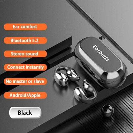 🎁New Year Promotion 60% OFF🎁 Wireless Ear Clip Bone Conduction Headp
