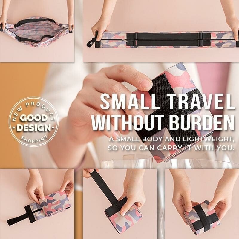 Foldable Travel One-shoulder Portable Shopping Bag🔥48% OFF🔥