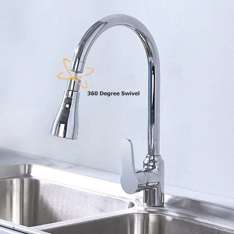 (🎁2024 New Year Hot Sale🎁)🔥New Year Promotion-360° Rotatable - Kitchen Faucet Spray Head