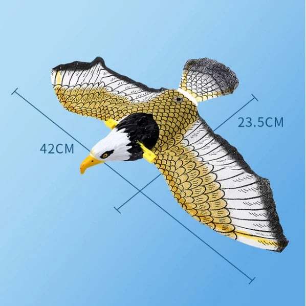 ⚡  🎁2024 New Year Hot Sale🎁49% OFF - Automatic Moving Simulation Bird Interactive Cat Toy for Indoor Cats