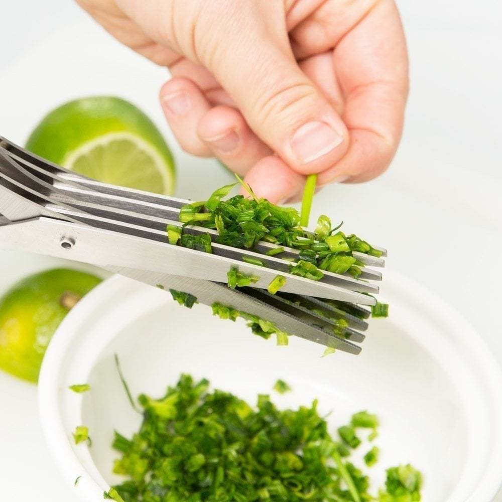(🔥🎁2024 New Year Hot Sale🎁-49% Off 🔥) 5 Blade Kitchen Salad Scissors