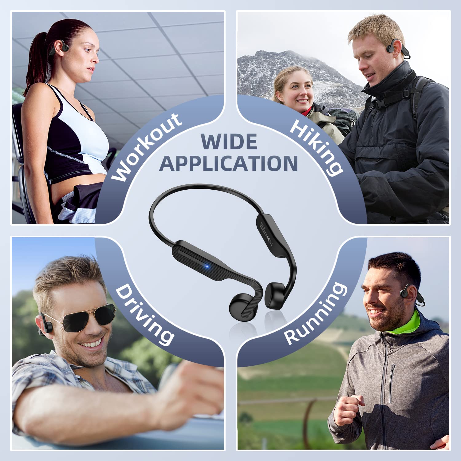 🔥LAST DAY 49% OFF🔥 Bone Conduction Headphones - Waterproof Bluetooth Wireless Headset🎧