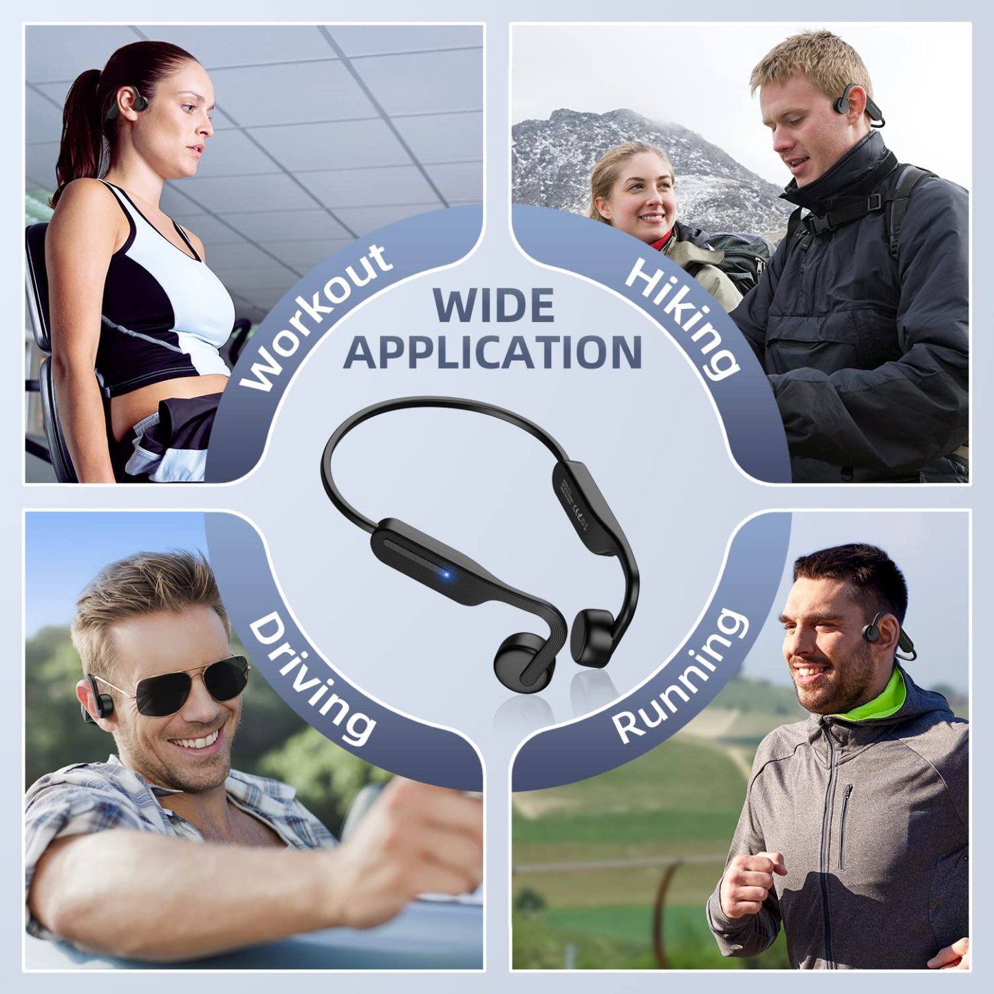 🔥LAST DAY 49% OFF🔥 Bone Conduction Headphones - Waterproof Bluetooth Wireless Headset🎧
