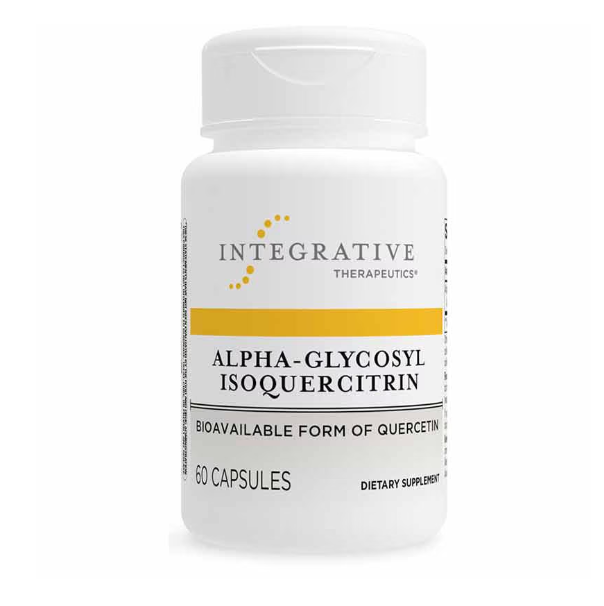  Integrative Therapeutics Alpha-Glycosyl Isoquercitrin 60Veg Capsules