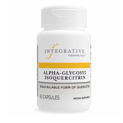  Integrative Therapeutics Alpha-Glycosyl Isoquercitrin 60Veg Capsules