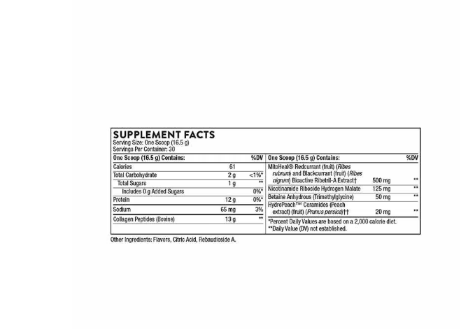  Thorne Collagen Plus 17.5Oz