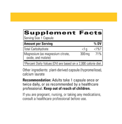 Integrative Therapeutics Tri-Magnesium 90Veg Capsules