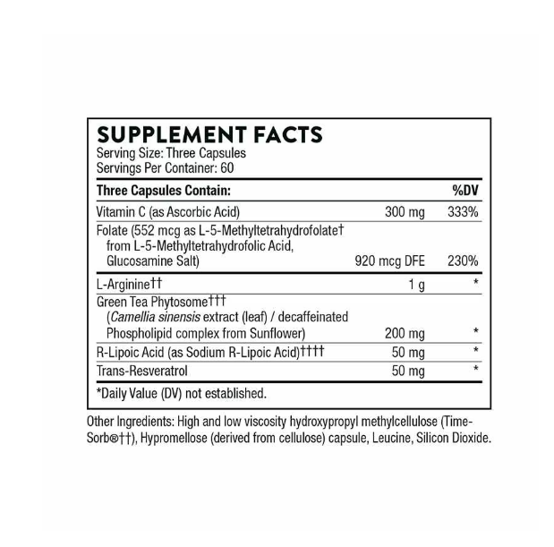  Thorne L-Arginine Plus  180Capsules