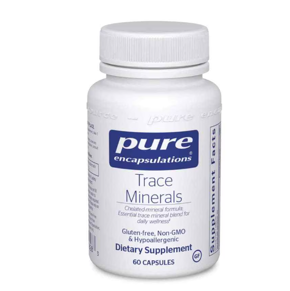 Pure Encapsulations Trace Minerals 60Capsules