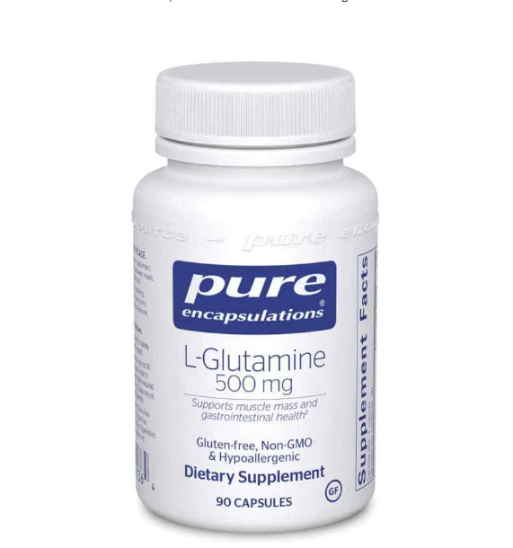 Pure Encapsulations L-Glutamine 500 Mg 90Capsules