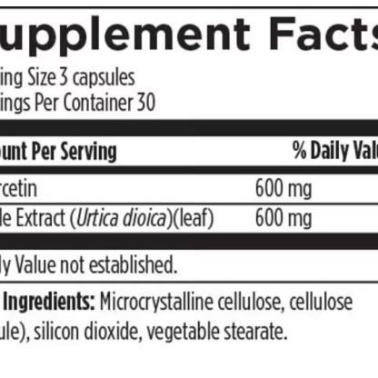  designs for health Quercetin + Nettles  90 capsules