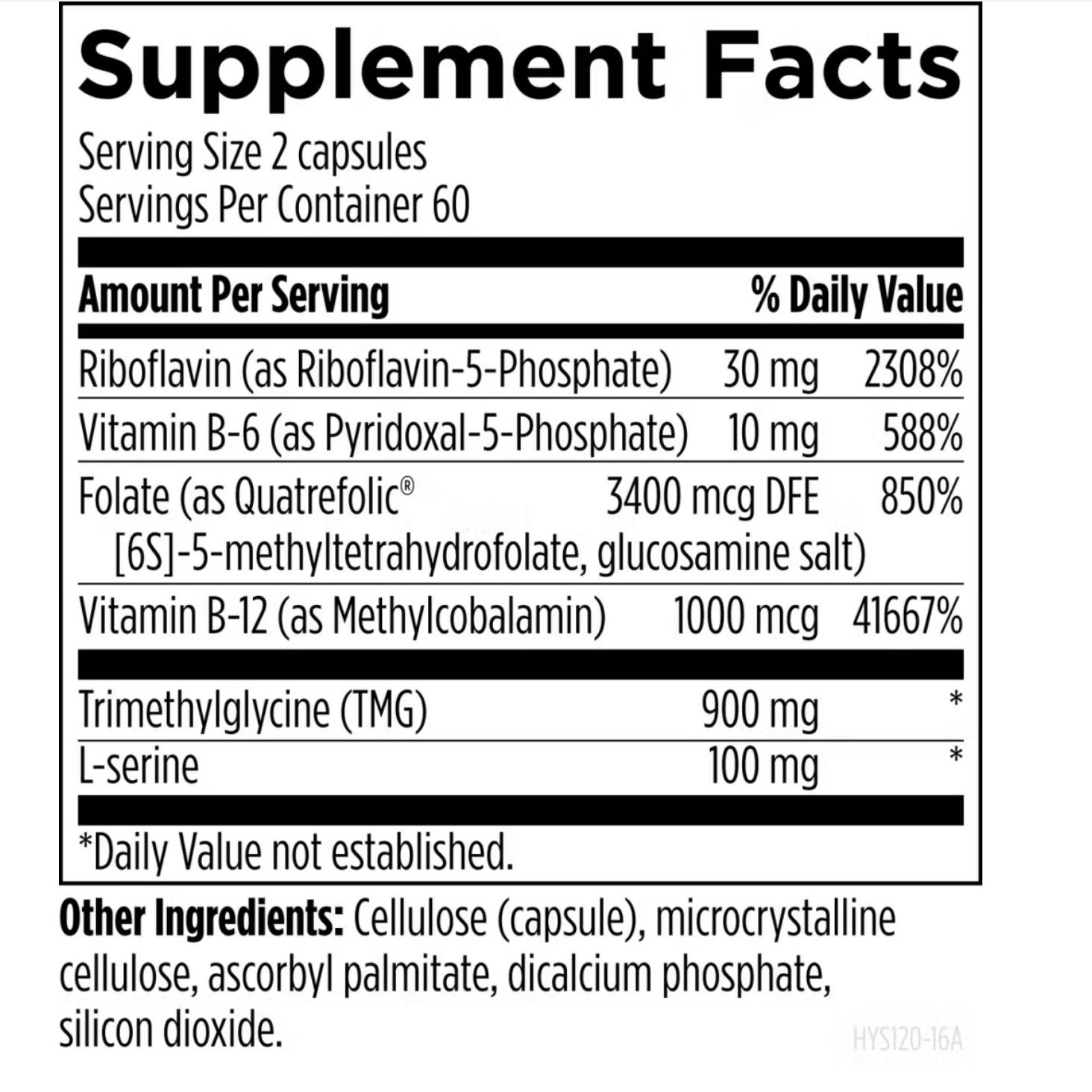  DFH  Homocysteine Supreme 120capsules