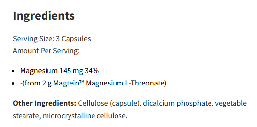  Designs For Health NeuroMag 90 Veg Capsules