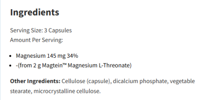  Designs For Health NeuroMag 90 Veg Capsules