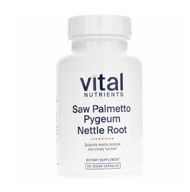 Vital Nutrients Saw Palmetto Pygeum Nettle Root 60Veg Capsules