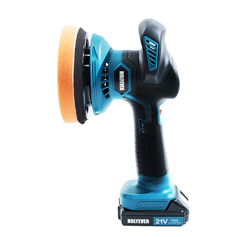 Cordless Car Polisher, With 2x1500mA Makita 21V Li-Ion Batteries