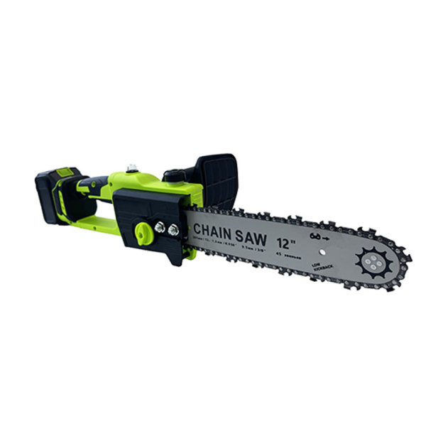 12-Inch Cordless Brushless Electric Heavy Duty Chainsaw, With 2x4.0Ah Makita 21V Li-Ion Batteries