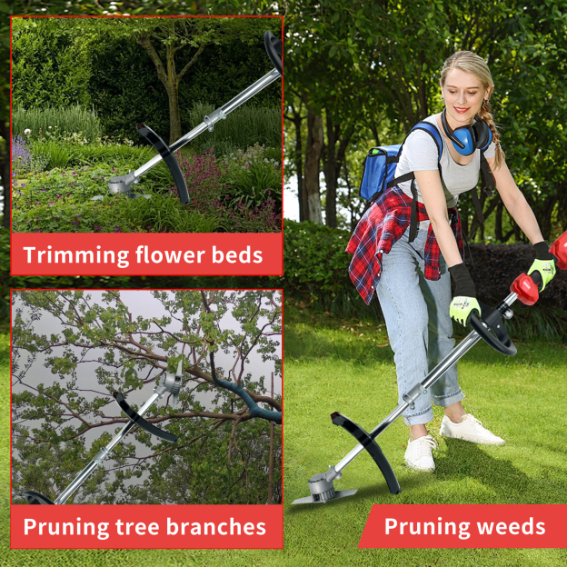 HOLYEVER 800W 10 Inch lawnmower (String  Trimmer)-Holyever