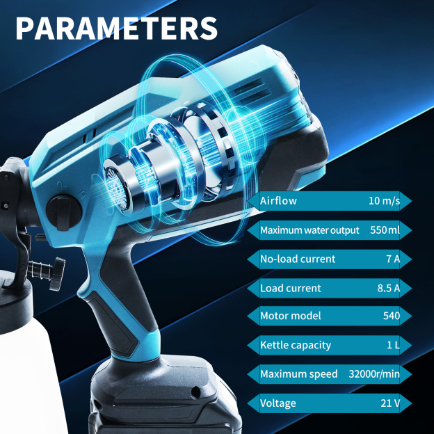 HOLYEVER 1000ML Varnish Spray Gun-Holyever